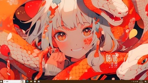 喜庆蛇女