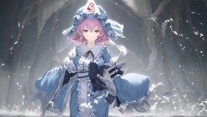 幻想粉发少女