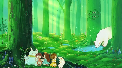 护眼小清新森林