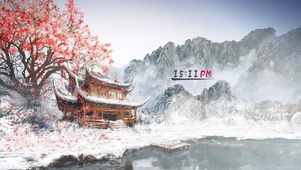 水墨山水风景