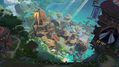 4K唯美治愈动漫村庄部落