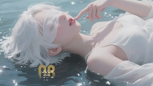 水面少女