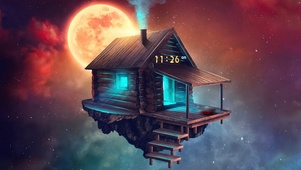 星空中的小屋