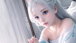 白发少女