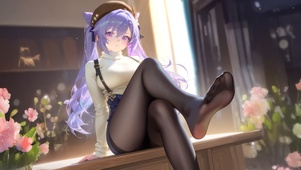 房间生气少女