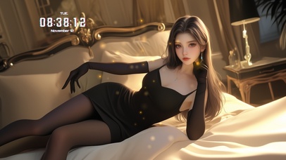 清澈而温暖，仿佛能治愈一切忧伤