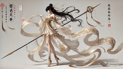 古风美女—国色天香