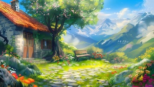 4k乡村小屋