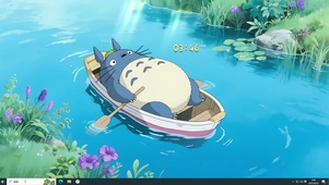夏日龙猫漂流