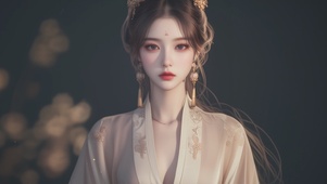 古韵古风女孩