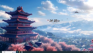 4K 国风阁楼仙境