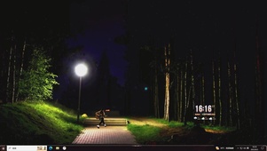 吉他女孩—【主题桌面】