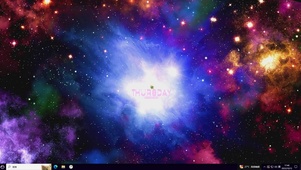 浪漫星云主题壁纸