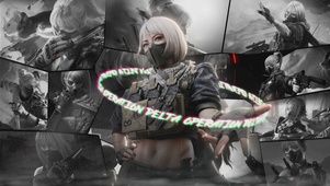 三角洲-骇爪麦晓雯 文字环绕