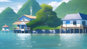 沿海木屋