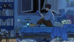 治愈男孩猫咪