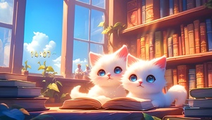 两只猫