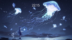 闪光水母