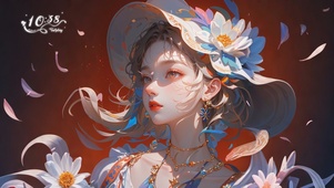 4K 古典美女