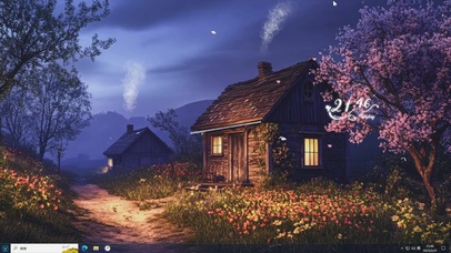 寂静村庄-桌面主题