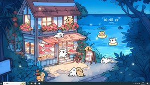 海边甜品店