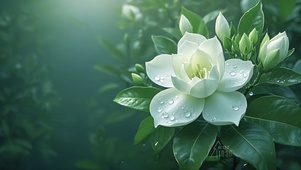 水氧栀子花