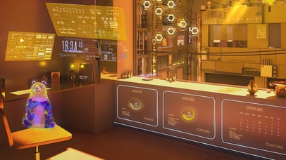 4k未来科技房间