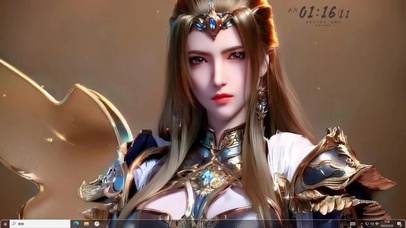 4k典雅战甲纯欲美少女