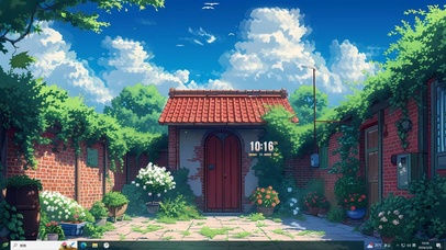 4K春日小院主题