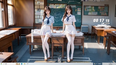 JK学姐美少女 清纯水手服姐妹