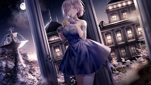 庭院少女