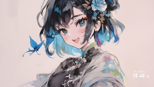 彩色少女