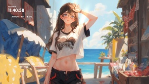 夏日女孩