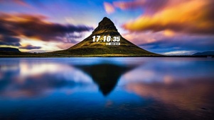 4k超清 湖中青山