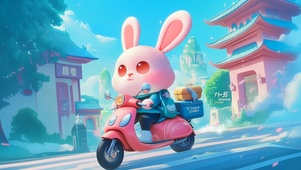 心爱的小摩托