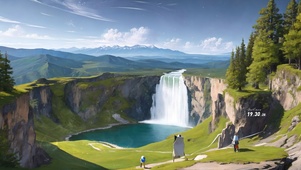 唯美山水风景