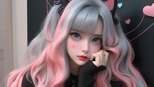 爱心阳光少女
