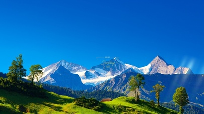 美丽的青丘山巅