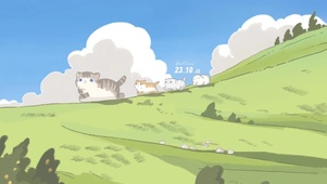 猫咪与风景