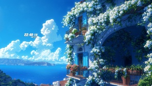 唯美海岸花房