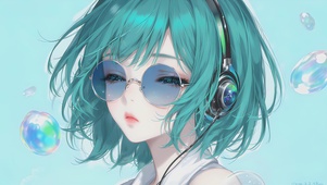 泡泡美女