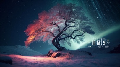 樱花树下的美景