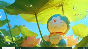 雨荷 哆啦A梦