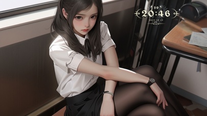 黑丝女孩