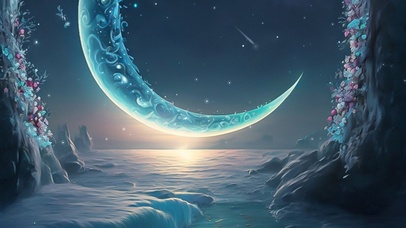 梦幻系-冰雪月亮