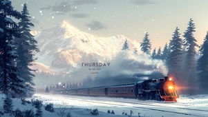 雪山列车
