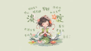 淡定要开心