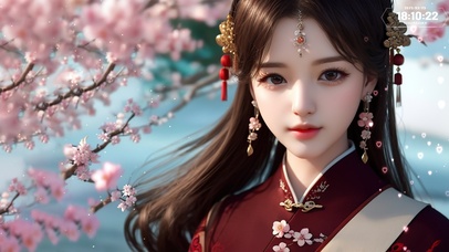 国风高清美女壁纸-002