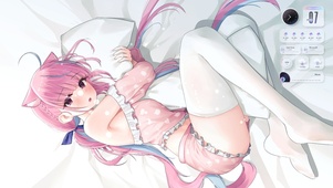 白丝长腿可爱美少女