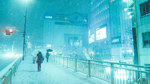 城市暴风雪